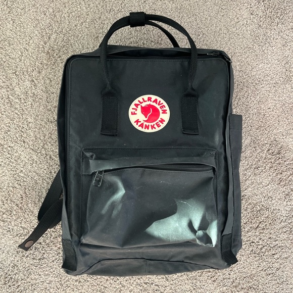 Fjallraven Handbags - Fjalleaven Kanken Black Backpack